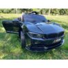 Акумулаторна кола тип BMW M3 с меки гуми и кожена седалка 12V