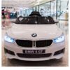 Акумулаторна кола BMW 6 GT с отварящи се врати 12V меки гуми Бяла