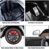 Акумулаторна кола Mercedes Benz GT4 AMG с кожена седалка 12V - Черна