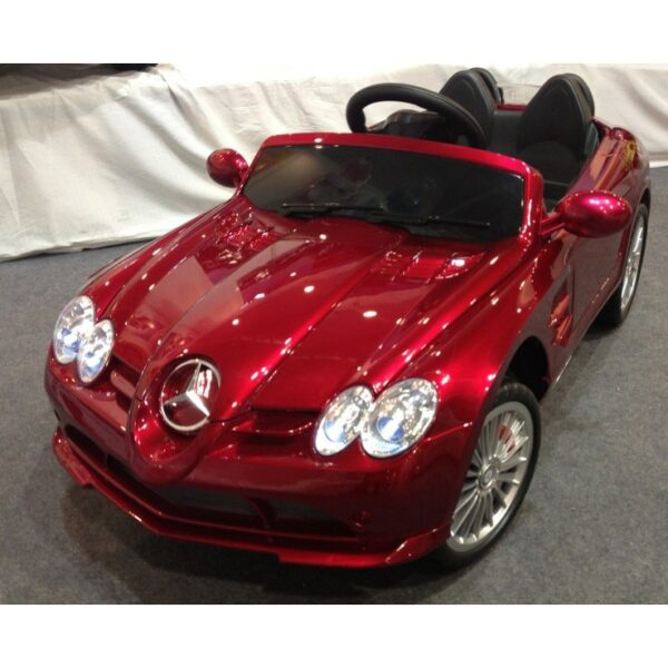 Акумулаторна кола с дистанционно Mercedes SLR 722S Червен