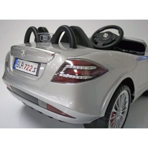 Акумулаторна кола с дистанционно Mercedes SLR 722S Сив