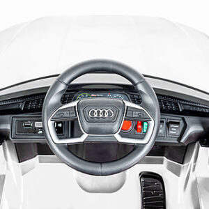 Акумулаторен джип Audi Sportback бял