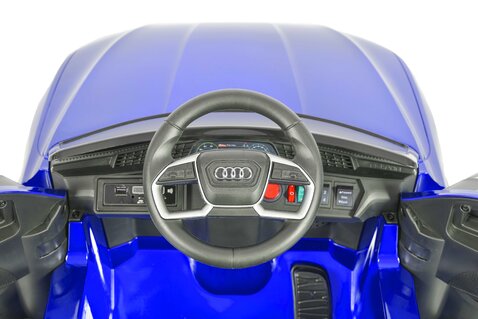 Акумулаторен джип Audi Sportback син металик