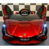 Акумулаторна кола Lamborghini SIAN 4X4 12V с меки гуми, кожена седалка и дистанционно управление - Червена