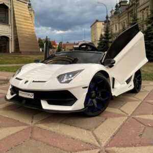 Акумулаторна двуместна кола Lamborghini Aventador SVJ 24V