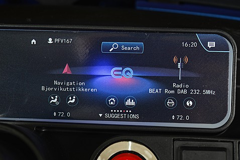 Mercedes-Benz EQA Батерия Cola син