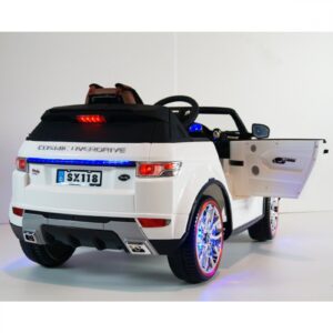 Акумулаторен джип тип Range Rover 12V WiFi Бяла