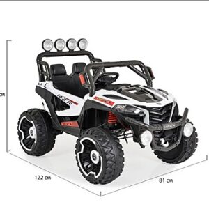 Акумулаторен джип Jakarta BLK-819 бял