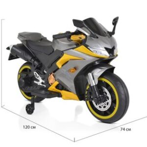 Акумулаторен мотор Motocross сив