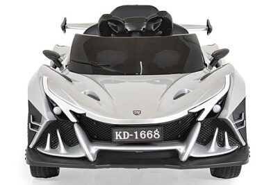 Акумулаторна кола Flash KD-1668 бял металик