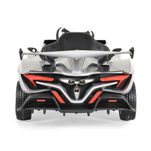 Акумулаторна кола Flash KD-1668 бял металик