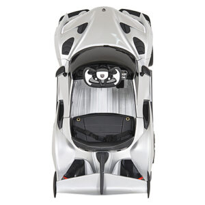 Акумулаторна кола Flash KD-1668 бял металик