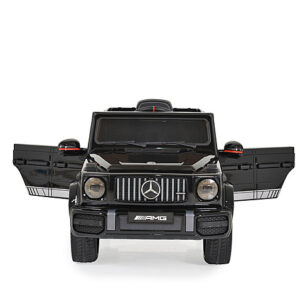Акумулаторен джип Mercedes G63 черен металик 0002