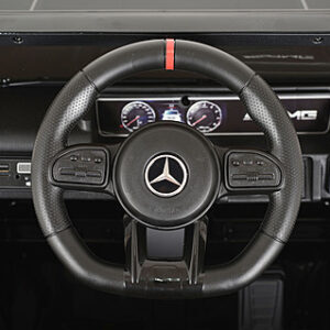 Акумулаторен джип Mercedes G63 черен металик 0002