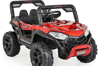 Акумулаторен джип 5588 Fast utv червен металик