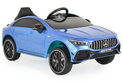 Акумулаторна кола Mercedes-AMG CLA 45 син-металик