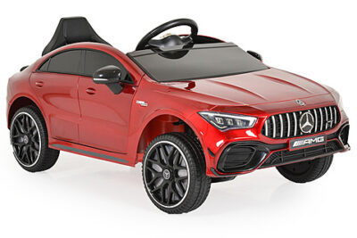 Акумулаторна кола Mercedes-AMG CLA 45 червен-металик