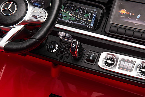 Акумулаторен джип Mercedes G63 4x4 червен