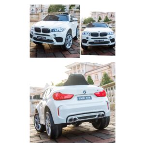 Акумулаторен джип BMW X6M Бяла