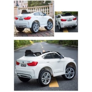 Акумулаторен джип BMW X6M Бяла