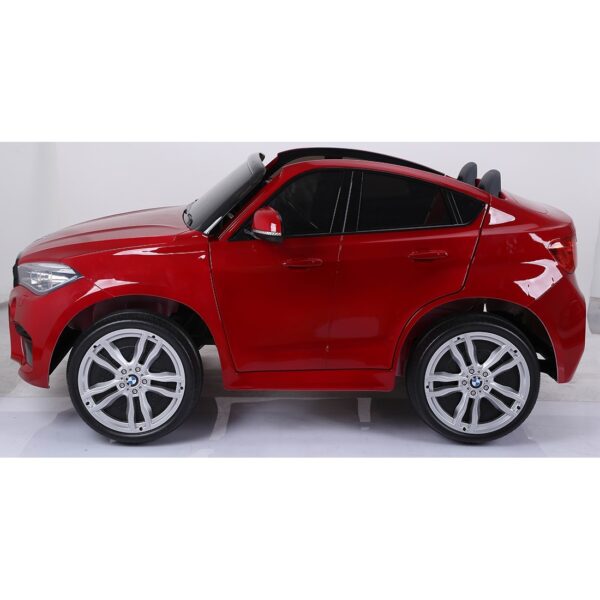 Акумулаторен джип BMW X6M Червена