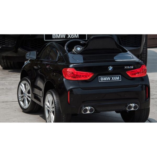 Акумулаторен джип BMW X6M Черна