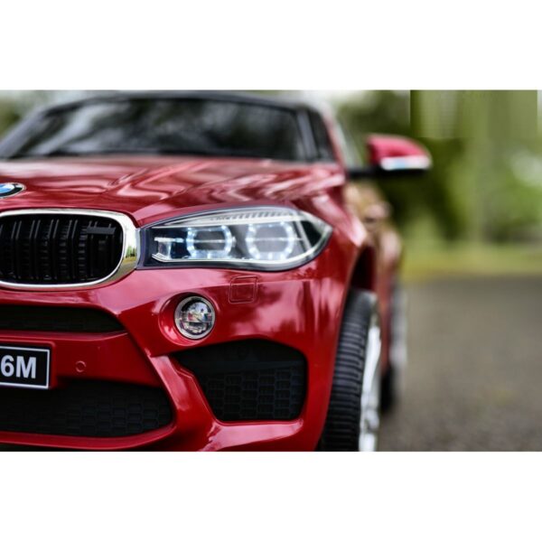 Акумулаторен джип BMW X6M Червена