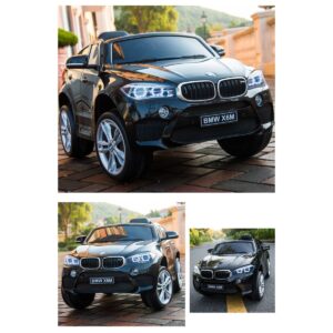 Акумулаторен джип BMW X6M Черна