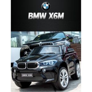 Акумулаторен джип BMW X6M Черна