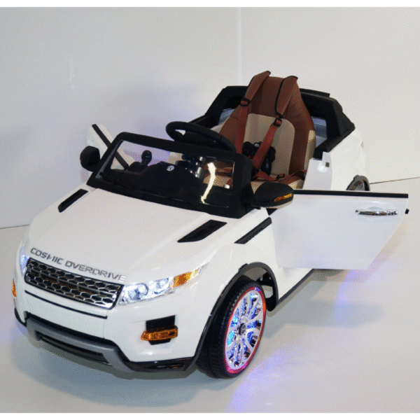 Акумулаторен джип тип Range Rover 12V WiFi Бяла