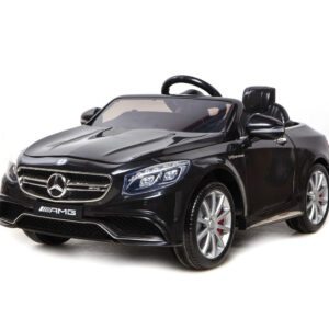 Акумулаторна кола Mercedes S63 AMG 12V WiFi Черна