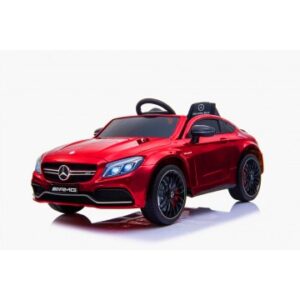 Акумулаторна кола Mercedes Benz C63 AMG Червена