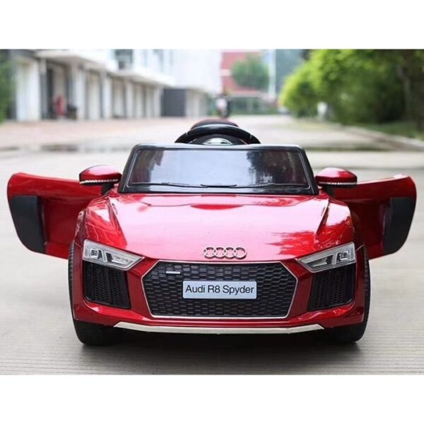 Акумулаторна кола Audi R8 Spyder Червен