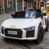 Акумулаторна кола Audi R8 Spyder Бяла