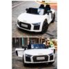 Акумулаторна кола Audi R8 Spyder Бяла