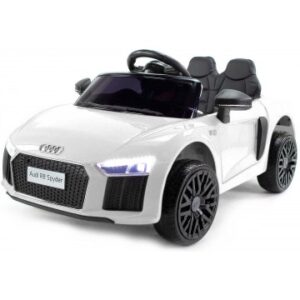 Акумулаторна кола Audi R8 Spyder Бяла