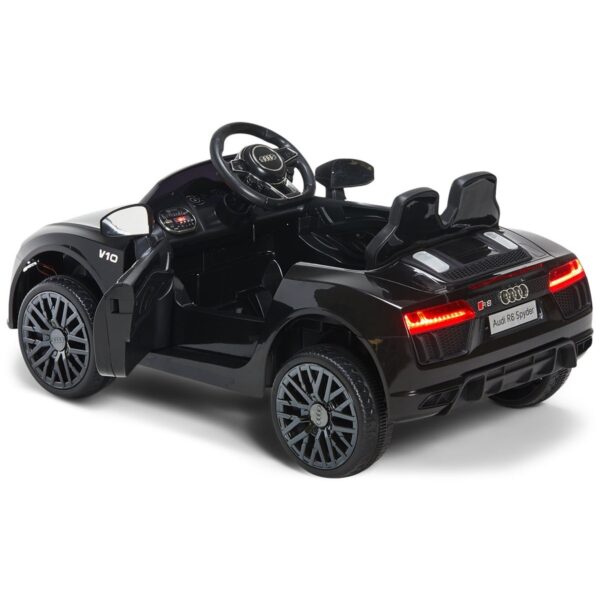 Акумулаторна кола Audi R8 Spyder Черен