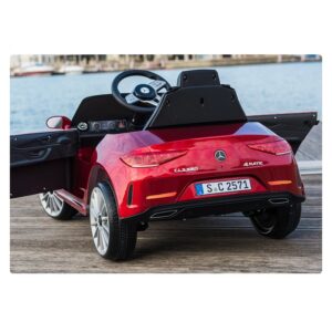 Акумулаторна кола Mercedes Benz CLS350 Червена