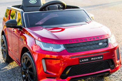 Акумулаторна кола Land Rover Discovery 4x4 Червена