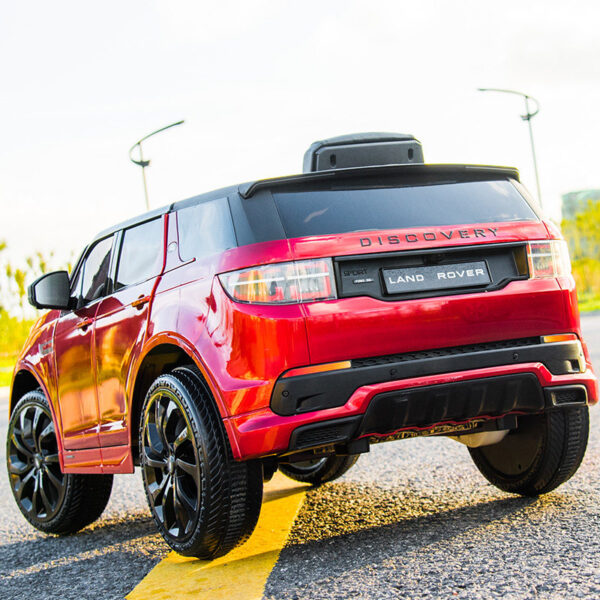 Акумулаторна кола Land Rover Discovery 4x4 Червена
