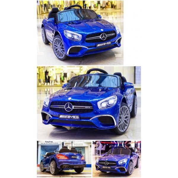 98898_35 Акумулаторна кола Mercedes Benz SL65 AMG Синя