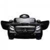 Акумулаторна кола Mercedes SLC300 с меки гуми и кожена седалка 12V Черна