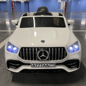 Акумулаторен джип Mercedes GLE53 4X4 M-серия - Бяла