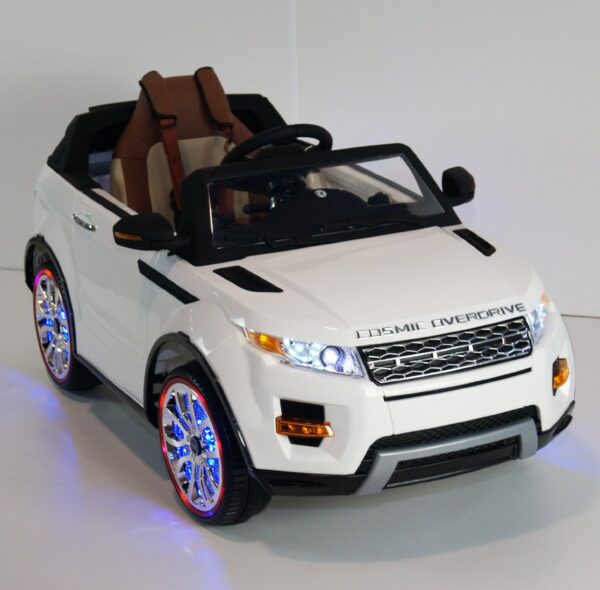 Акумулаторен джип тип Range Rover 12V WiFi Бяла