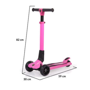 Тротинетка Lamborghini розова
