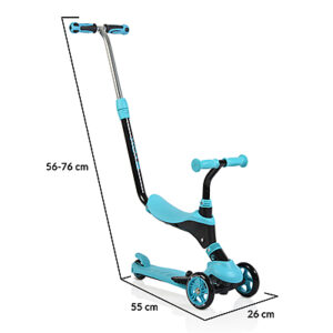 Тротинетка Tristar 3в1 тюркоаз