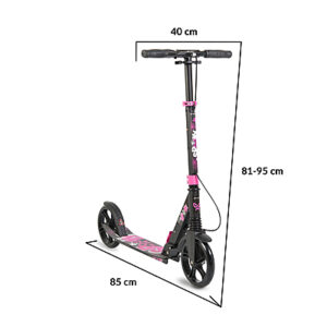 Тротинетка Spooky розова