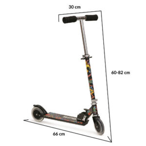 Тротинетка Magic черна