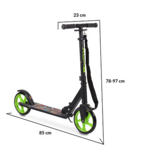 Тротинетка Flurry зелена
