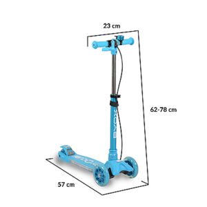Тротинетка Toy Cube синя